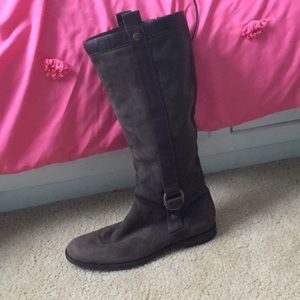 Cole Haan brown leather boots!